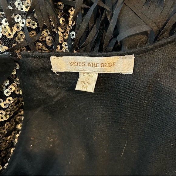 Skies are Blue Sequin Tank - Size M - Picture 5 of 5